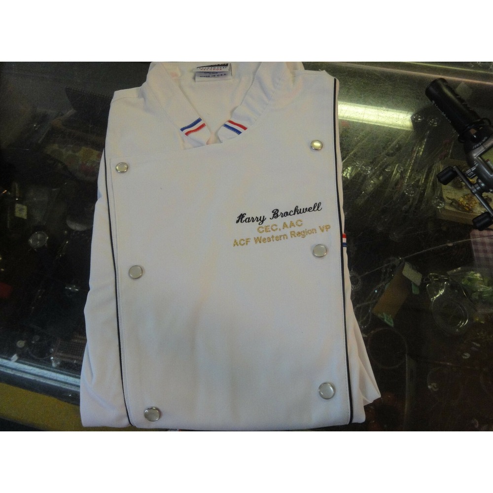 NewChef 4XL embroidered Food fun in Florida sun ACF convention 2009 Chef‎ Jacket